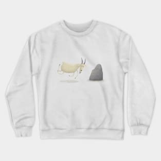 Angry capricorn Crewneck Sweatshirt